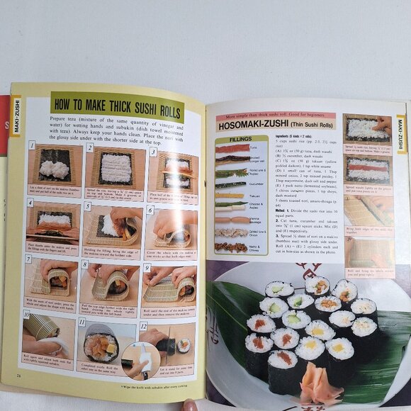 Sushi Recipe Book & Sushi Rolling Mats - Picture 6 of 6